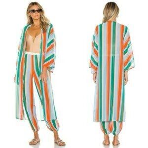 House of Harlow 1960 by Revolve Multicolor Kimono and Pants Set